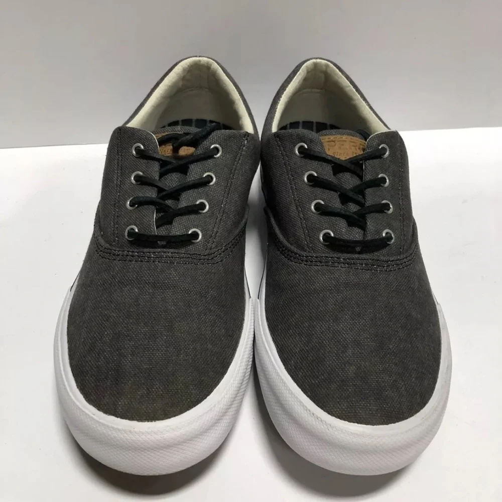 Sperry Men’s Striper II Cvo Boat Shoes Black, Size 8.5 M